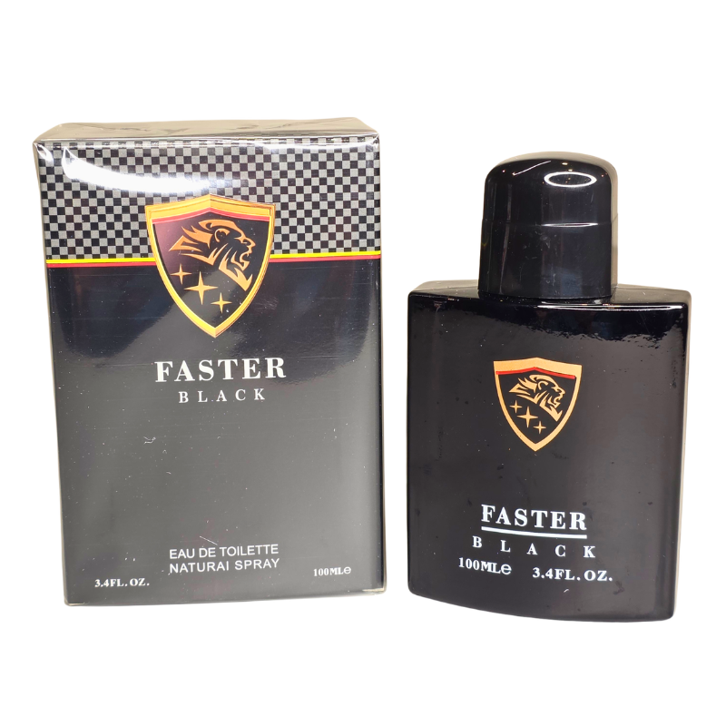 Faster Black Eau De Toilette 100ml