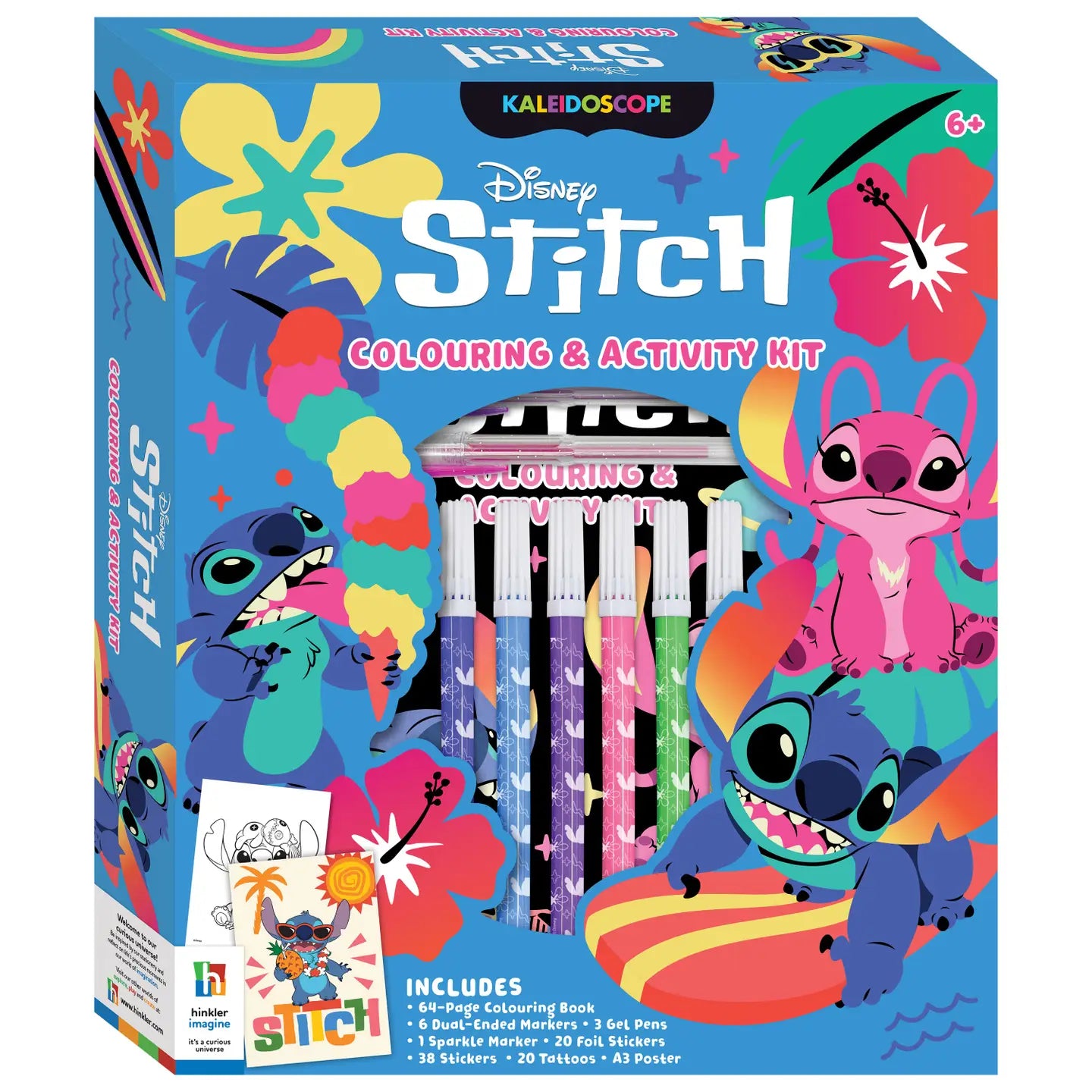Super Kaleidoscope Stitch Colouring and Activity Kit