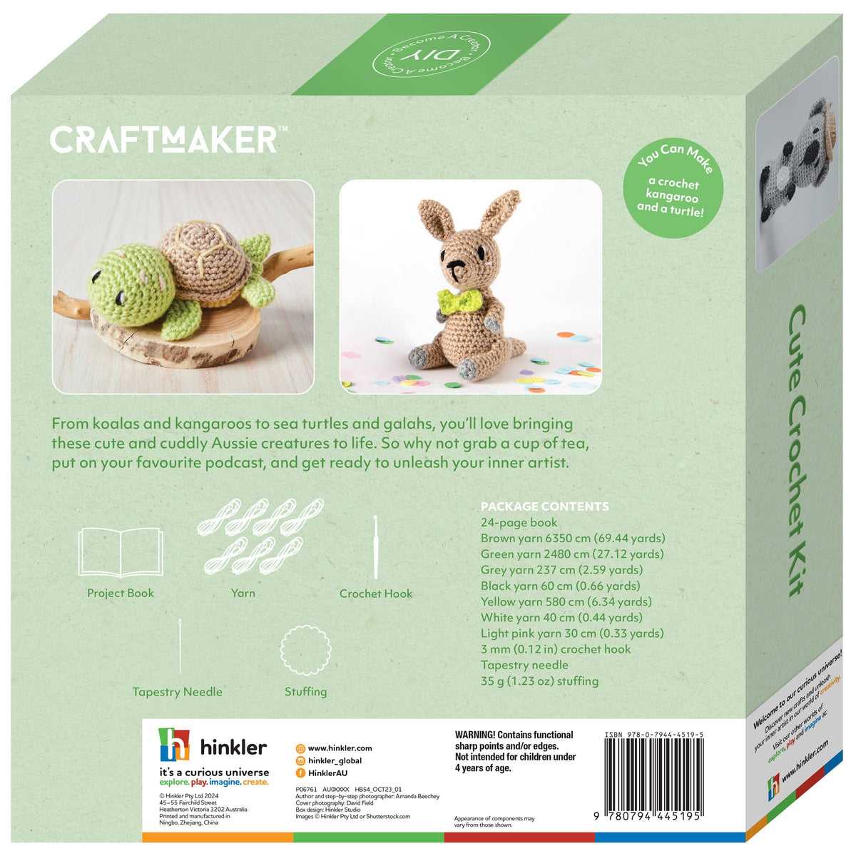 Craft Maker Cute Crochet Kit