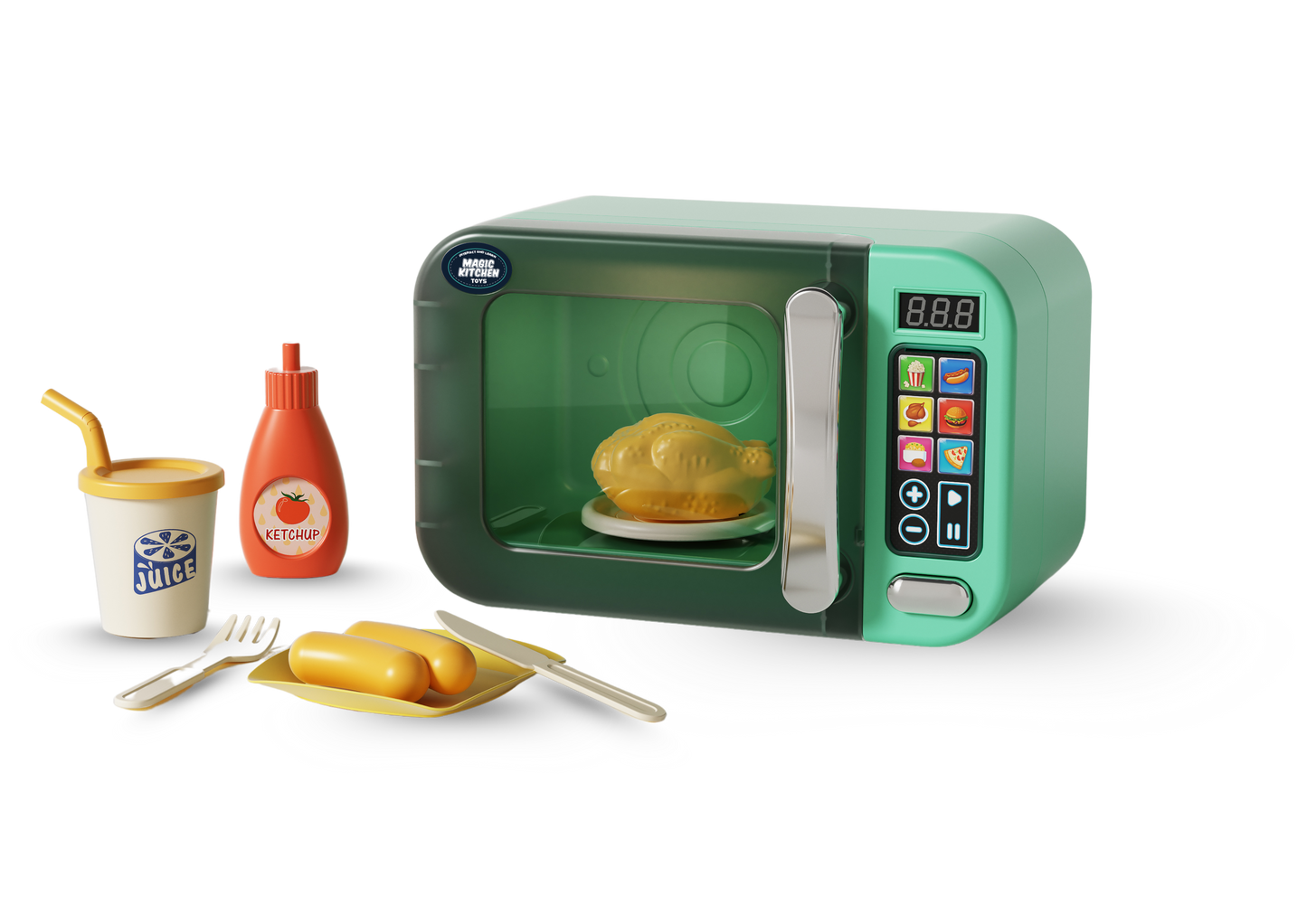 Magic Kitchen Colour Change Microwave