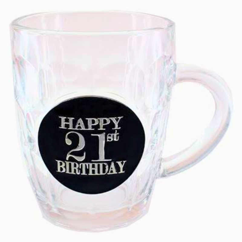 Happy 21st Birthday Stein | Milestone Birthday Gift
