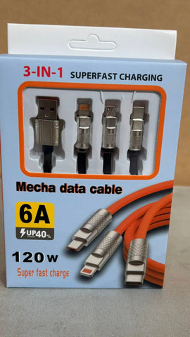 3 iN 1 cHARGING cABLES