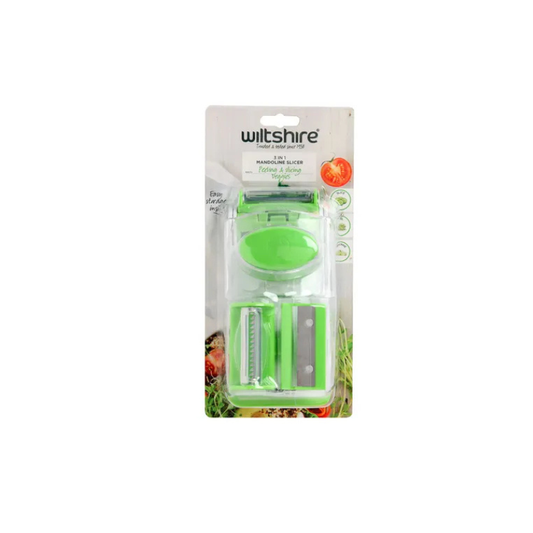 Wiltshire 3-in-1 Mandoline Slicer – Peel, Slice & Julienne Vegetables