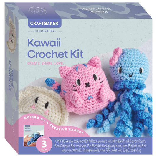 Craft Maker Kawaii Crochet Kit