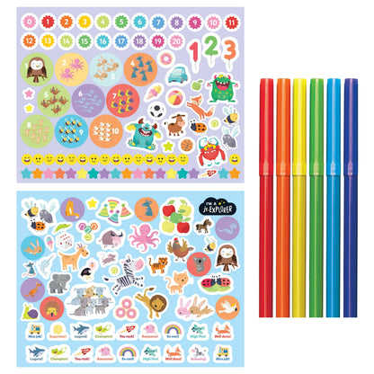 Junior Explorers Maths Activity Set and Lap Desk