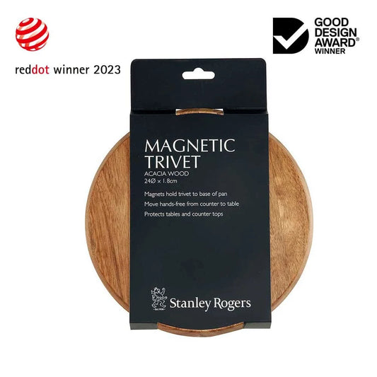 Stanley Rogers Magnetic Trivet – Acacia Wood 24cm