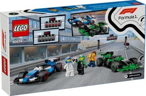 Lego F1 Grid with VCARB & Sauber