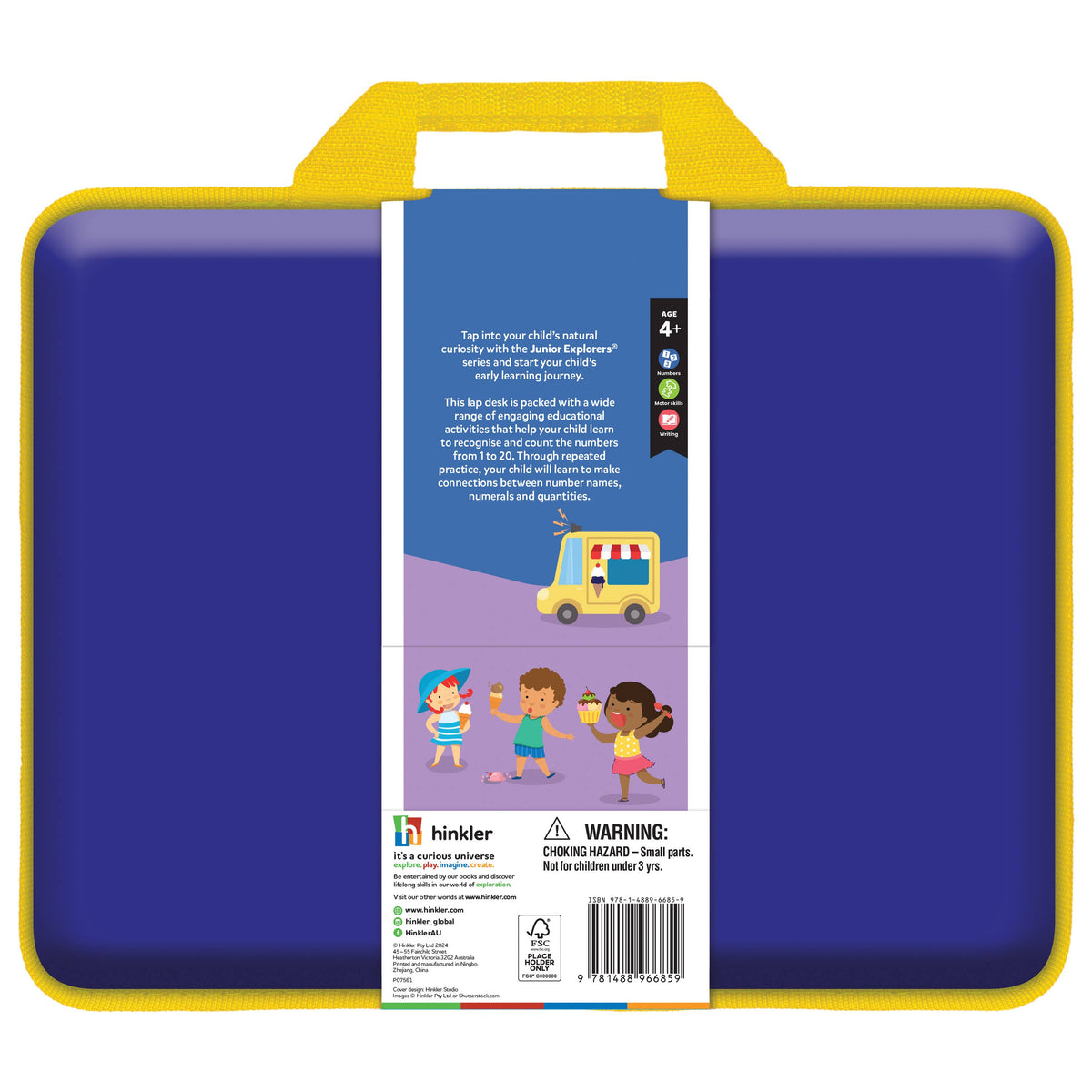 Junior Explorers Maths Activity Set and Lap Desk
