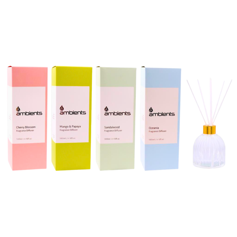 Ambients Premium Fragrance Ratten Diffuser - 180ml