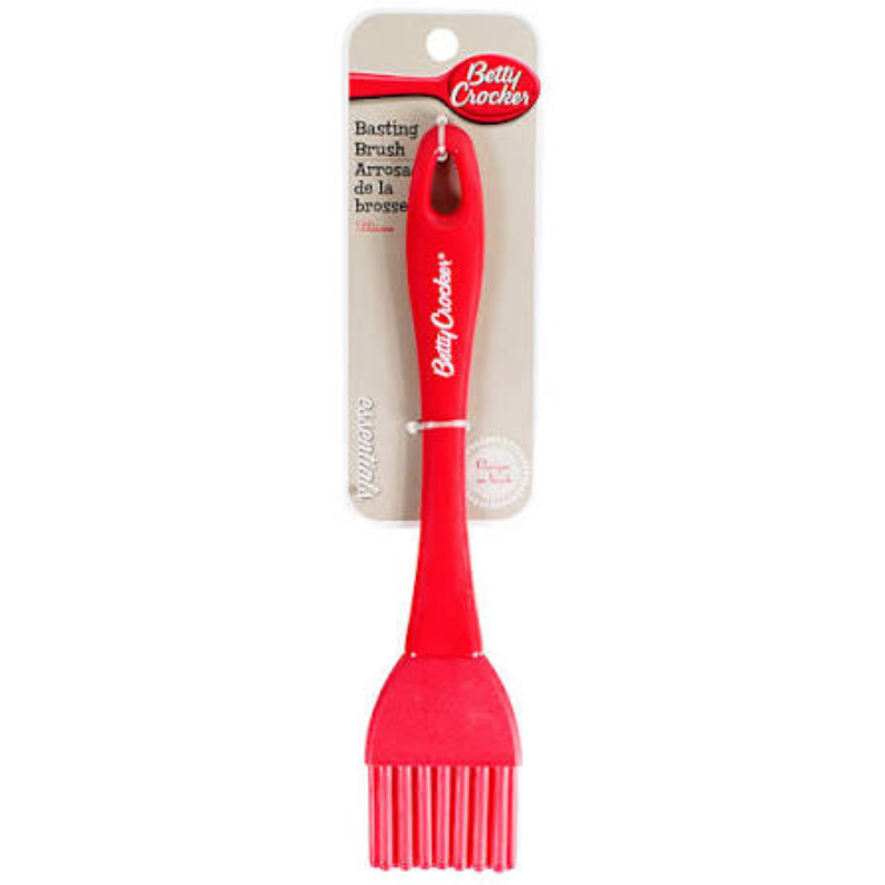 Betty Crocker Basting Brush | Silicone Pastry & BBQ Brush