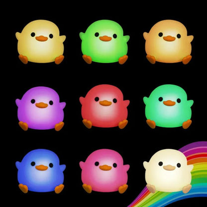 Brillar Kids Squishy Colour Changing Night Light | Rechargeable Silicone LED Lamp | Multiple Designs