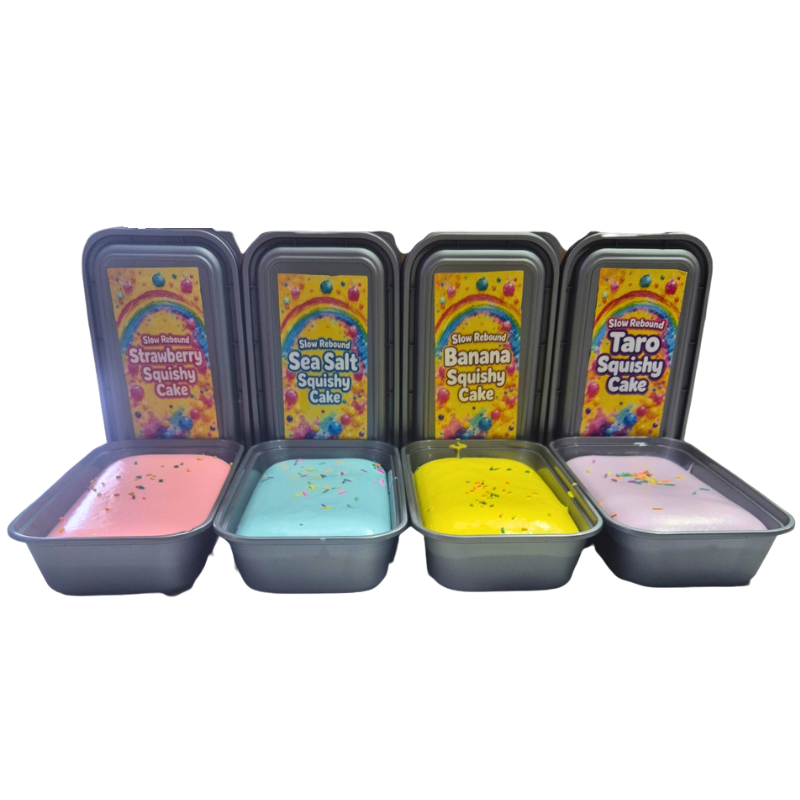 Slow Rebound Squishy Cakes – Assorted