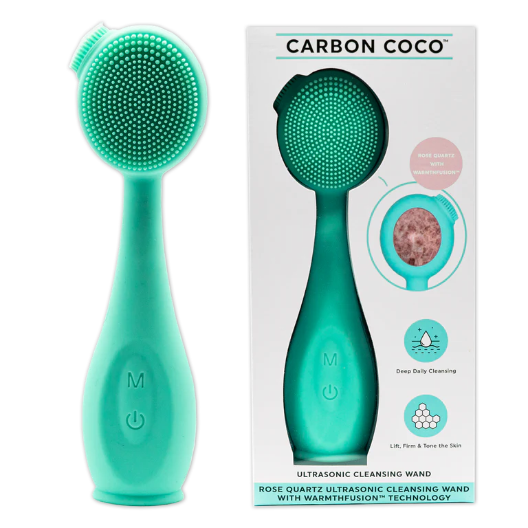 Rose Quartz Ultrasonic Cleansing Wand