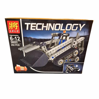 LELE Technology 2-in-1 Construction Vehicle Building Set – 252 Pieces | Model 38023