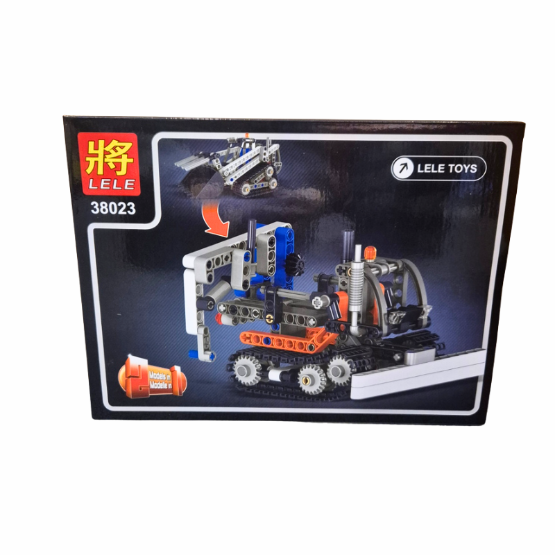 LELE Technology 2-in-1 Construction Vehicle Building Set – 252 Pieces | Model 38023