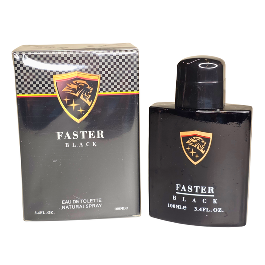 Faster Black Eau De Toilette 100ml