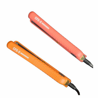 Evolution CFS-8 Mini Ceramic Hair Straightener | Compact Travel Hair Styling Iron | Assorted Colours