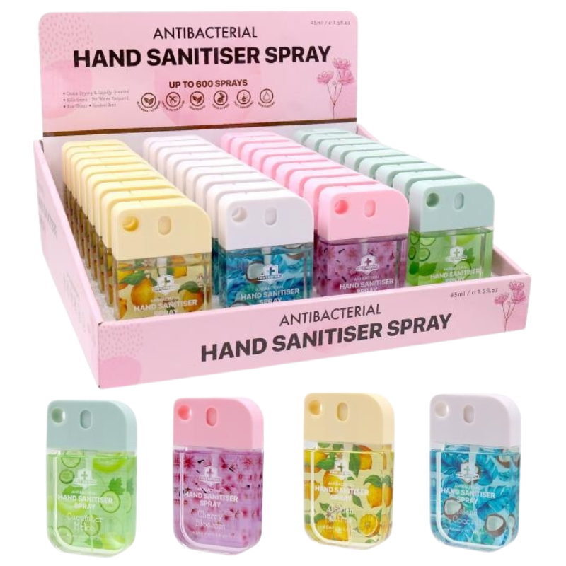 Hand Sanitiser Spray 45ML Varieties