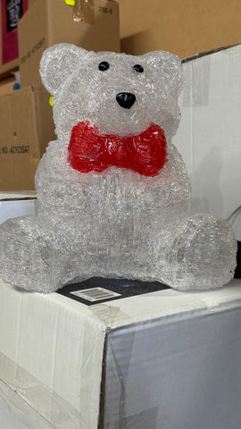 Acrylic Teddy Bear Light Up