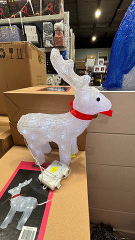 Acrylic Reindeer Light Up