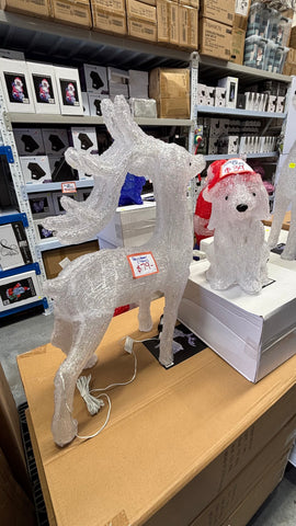 Acrylic Reindeer 176 LED
