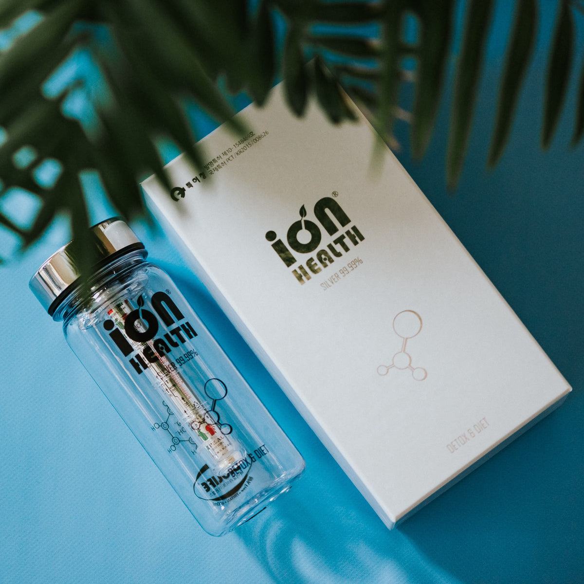 Ion Health Silver 99.99% Water Bottle – 400ml