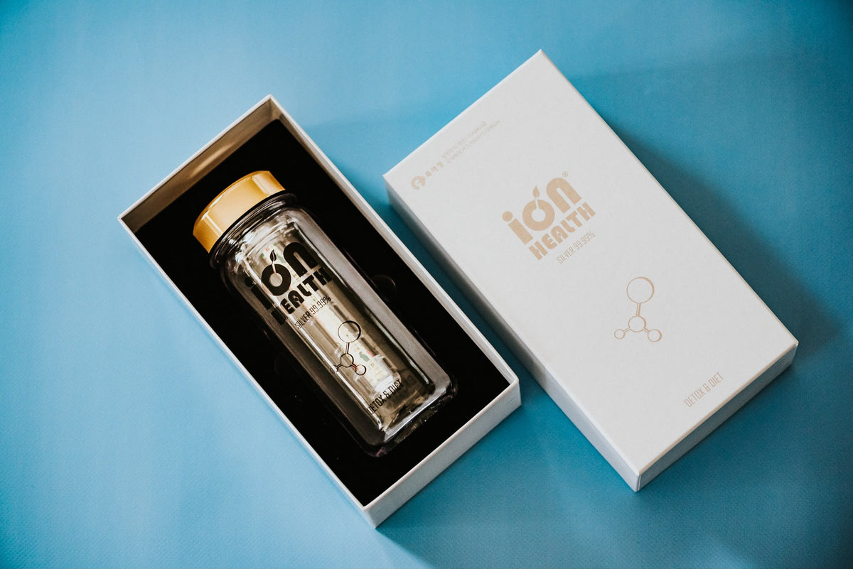 Ion Health Silver 99.99% Water Bottle – 400ml