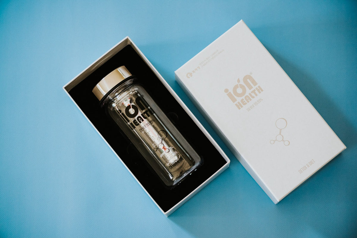Ion Health Silver 99.99% Water Bottle – 400ml