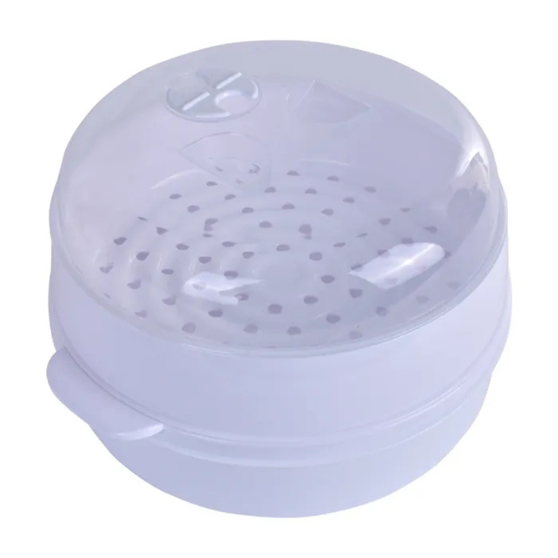 Cook Easy 2-Tier Microwave Steamer | Healthy Meals in Minutes