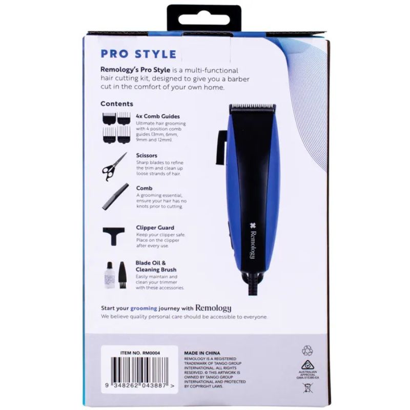 Remology Pro Style 10 Piece Hair Cutting Kit