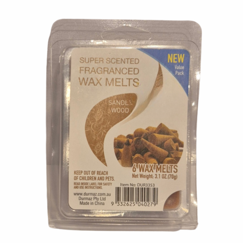 Ambients Super Scented Fragranced Wax Melts – 6 Pack | Assorted Fragrances