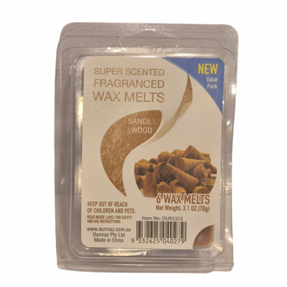 Ambients Super Scented Fragranced Wax Melts – 6 Pack | Assorted Fragrances
