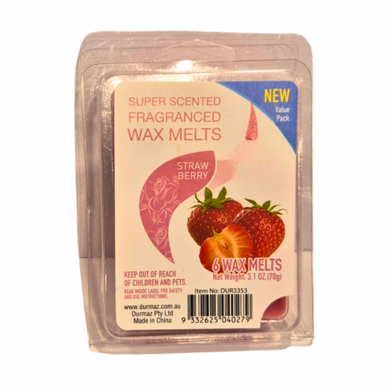 Ambients Super Scented Fragranced Wax Melts – 6 Pack | Assorted Fragrances