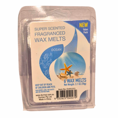 Ambients Super Scented Fragranced Wax Melts – 6 Pack | Assorted Fragrances