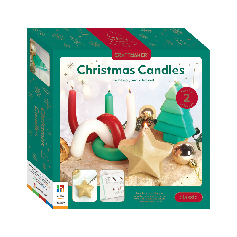 Craftmaker Christmas Candles – Make Your Own Candle Kit