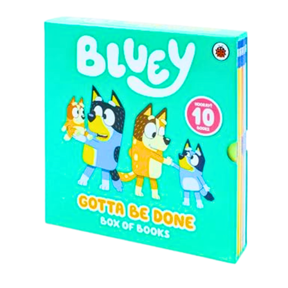 Bluey Gotta Be Done – Box of 10 Books