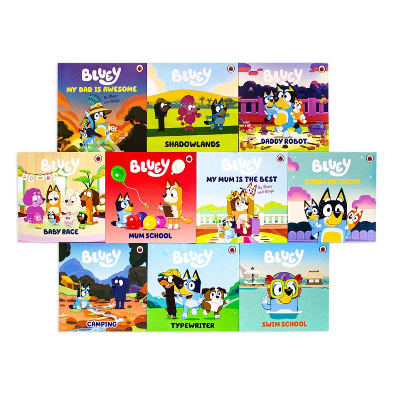 Bluey Gotta Be Done – Box of 10 Books