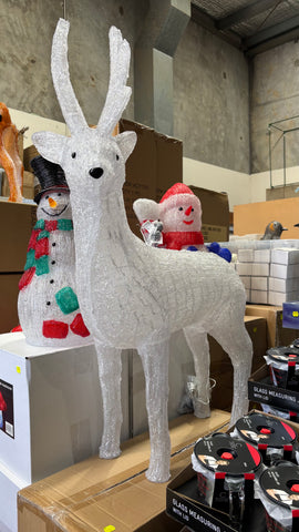 Acrylic Reindeer 176 LED